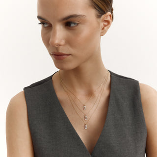 Alpha Glow Kolye | 14 Ayar Altın