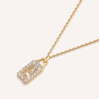 Alpha Glow Kolye | 14 Ayar Altın