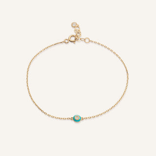 Aqua Bileklik | 14 Ayar Altın