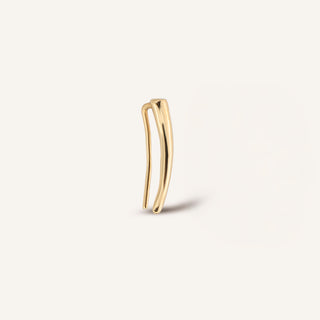 Arc Küpe | 14 Ayar Altın