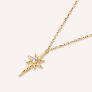 Asteria Kolye | 14 Ayar Altın