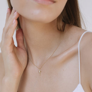 Asteria Kolye | 14 Ayar Altın