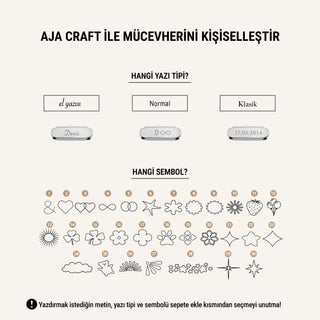 White Shadow Bileklik | 14 Ayar Altın