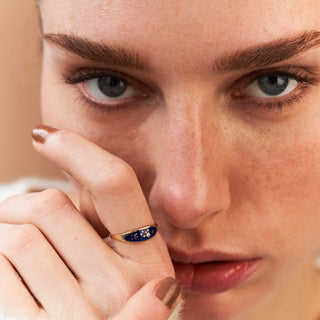 Blue Sky Yüzük | 14 Ayar Altın