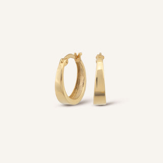 Bond Küpe | 14 Ayar Altın