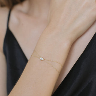 Cecilia Bileklik | 14 Ayar Altın