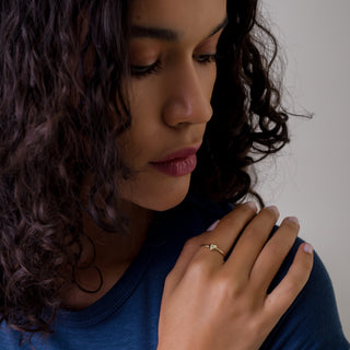 Cherished Heart Yüzük | 14 Ayar Altın