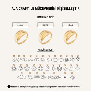 Circle Yüzük | 14 Ayar Altın