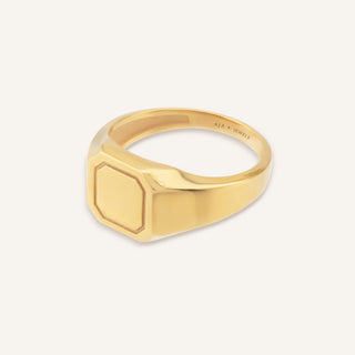 Circle Yüzük | 14 Ayar Altın