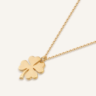 Clover Kolye | 14 Ayar Altın
