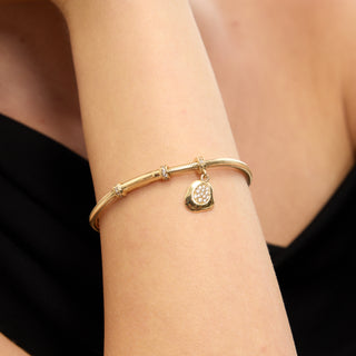 Core Light Klips Charm | 14 Ayar Altın