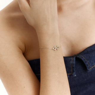 Cosmic Light Bileklik | 14 Ayar Altın