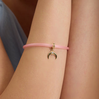 Croscent Glow Klips Charm | 14 Ayar Altın