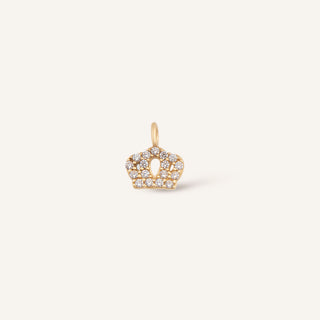 Crown Charm | 14 Ayar Altın