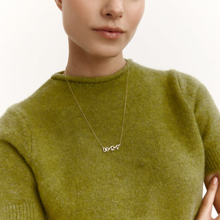 Date Kolye | 14 Ayar Altın