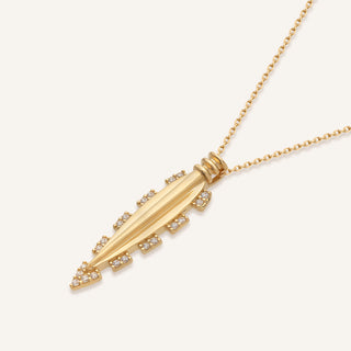 Eclipse Kolye | 14 Ayar Altın