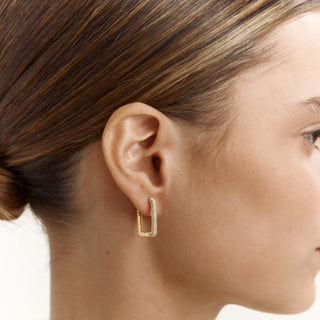 Eternal Shine Küpe | 14 Ayar Altın