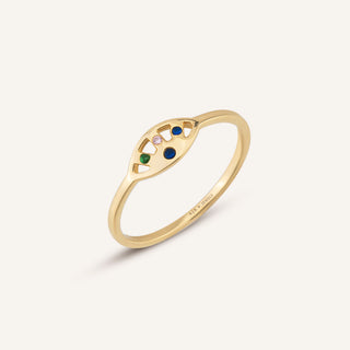 Chroma Yüzük | 14 Ayar Altın