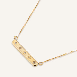 Five Star Kolye | 14 Ayar Altın