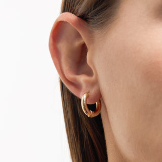 Flare Küpe | 14 Ayar Altın