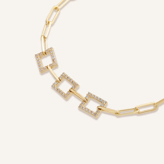 Glintwave Bileklik | 14 Ayar Altın