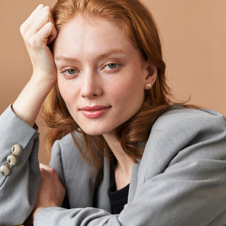 Glitz Küpe | 14 Ayar Altın