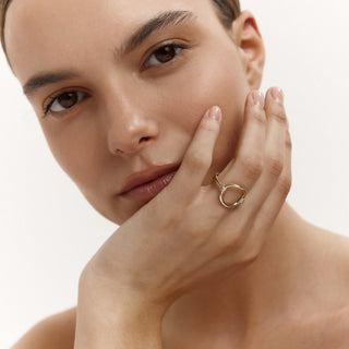 Globe Yüzük | 14 Ayar Altın