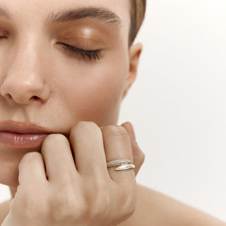 Gold Fold Yüzük | 14 Ayar Altın