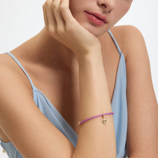 Golden Clover Klips Charm | 14 Ayar Altın