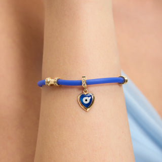 Heart Guard Klips Charm | 14 Ayar Altın