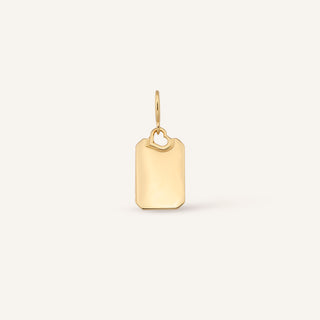 Heartline Kolye Ucu | 14 Ayar Altın