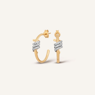 Gliss Küpe | 14 Ayar Altın