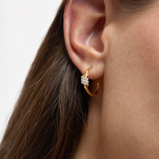 Gliss Küpe | 14 Ayar Altın