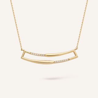 Horizon Kolye | 14 Ayar Altın