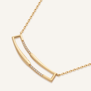 Horizon Kolye | 14 Ayar Altın