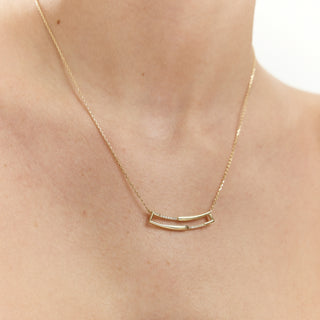 Horizon Kolye | 14 Ayar Altın