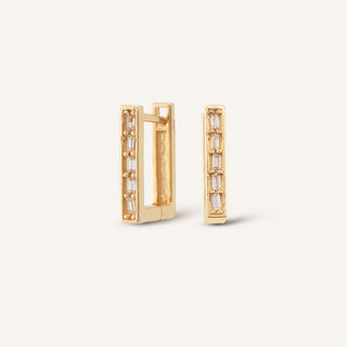 Infinite Corners Küpe | 14 Ayar Altın