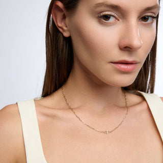 Infinity Link Kolye  | 14 Ayar Altın