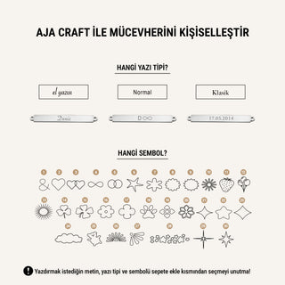 White Node Bileklik | 14 Ayar Altın