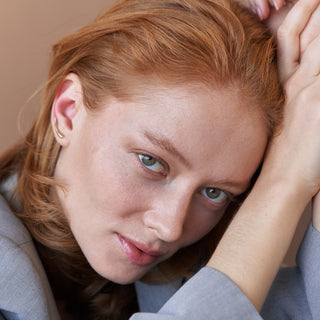 Arc Küpe | 14 Ayar Altın