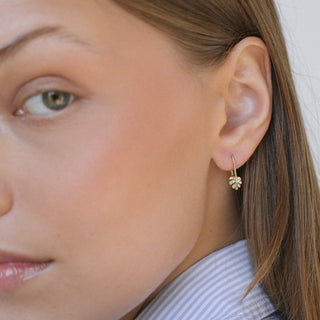 Leaf Küpe | 14 Ayar Altın