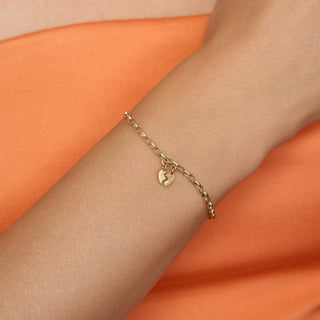 Left Twin Love Charm | 14 Ayar Altın