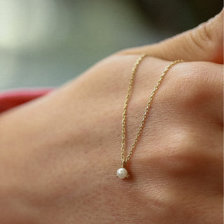 Little Pearl Kolye | 14 Ayar Altın