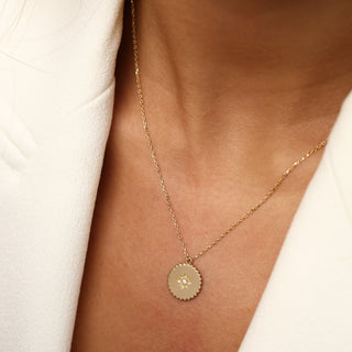 Locket Kolye | 14 Ayar Altın