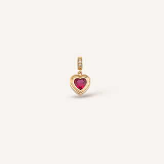 Love Beam Klips Charm | 14 Ayar Altın