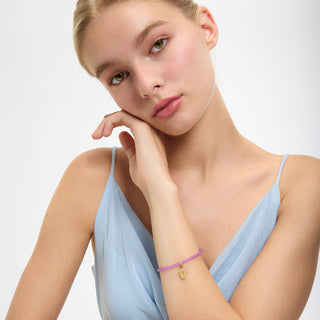 Love Medallion Klips Charm | 14 Ayar Altın