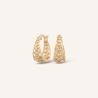 Lucca Küpe | 14 Ayar Altın