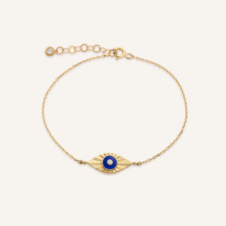 Lucky Eye Bileklik | 14 Ayar Altın