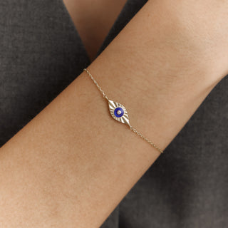Lucky Eye Bileklik | 14 Ayar Altın