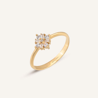 Luminous Yüzük | 14 Ayar Altın